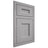 Shiloh Cabinetry Flush Inset Aspen White Oak Plain Cut Stratus Door