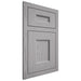 Shiloh Cabinetry Flush Inset Aspen White Oak Plain Cut Stratus Door