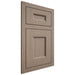Shiloh Cabinetry Flush Inset Aspen White Oak Quarter Sawn Almond Door