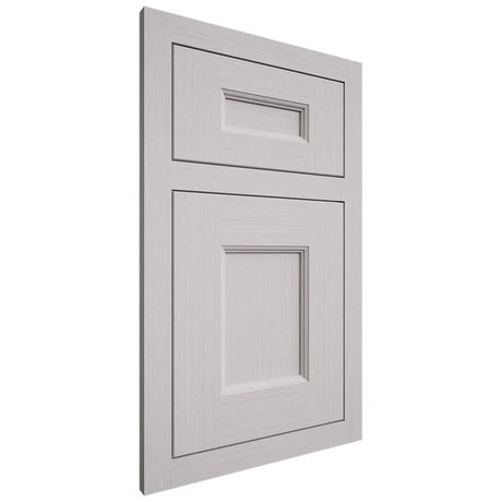 Shiloh Cabinetry Flush Inset Aspen White Oak Quarter Sawn Cotton Door