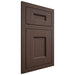Shiloh Cabinetry Flush Inset Aspen White Oak Quarter Sawn Dusk Door
