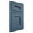 Shiloh Cabinetry Flush Inset Aspen White Oak Quarter Sawn Hudson Door