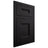 Shiloh Cabinetry Flush Inset Aspen White Oak Quarter Sawn Ink Door