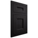 Shiloh Cabinetry Flush Inset Aspen White Oak Quarter Sawn Ink Door