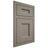 Shiloh Cabinetry Flush Inset Aspen White Oak Quarter Sawn Thyme Door