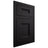 Shiloh Cabinetry Flush Inset Aspen White Oak Rift Cut Ink Door