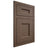 Shiloh Cabinetry Flush Inset Aspen White Oak Rift Cut Mineral Door