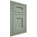 Shiloh Cabinetry Flush Inset Aspen White Oak Rift Cut Moss Door