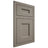 Shiloh Cabinetry Flush Inset Aspen White Oak Rift Cut Thyme Door