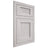 Shiloh Cabinetry Flush Inset Beaded Century Alder Plain Cut Cotton Door