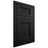 Shiloh Cabinetry Flush Inset Beaded Century Cherry Plain Cut Espresso Door
