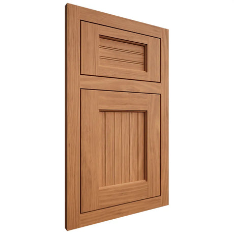 Shiloh Cabinetry Flush Inset Beaded Century Cherry Plain Cut Medium Door