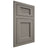 Shiloh Cabinetry Flush Inset Beaded Century Cherry Plain Cut Thyme Door