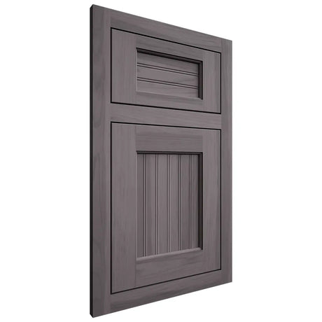 Shiloh Cabinetry Flush Inset Beaded Century Hickory Plain Cut Cadet Door