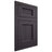 Shiloh Cabinetry Flush Inset Beaded Century Hickory Plain Cut Harbor Door