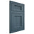 Shiloh Cabinetry Flush Inset Beaded Century Hickory Plain Cut Hudson Door