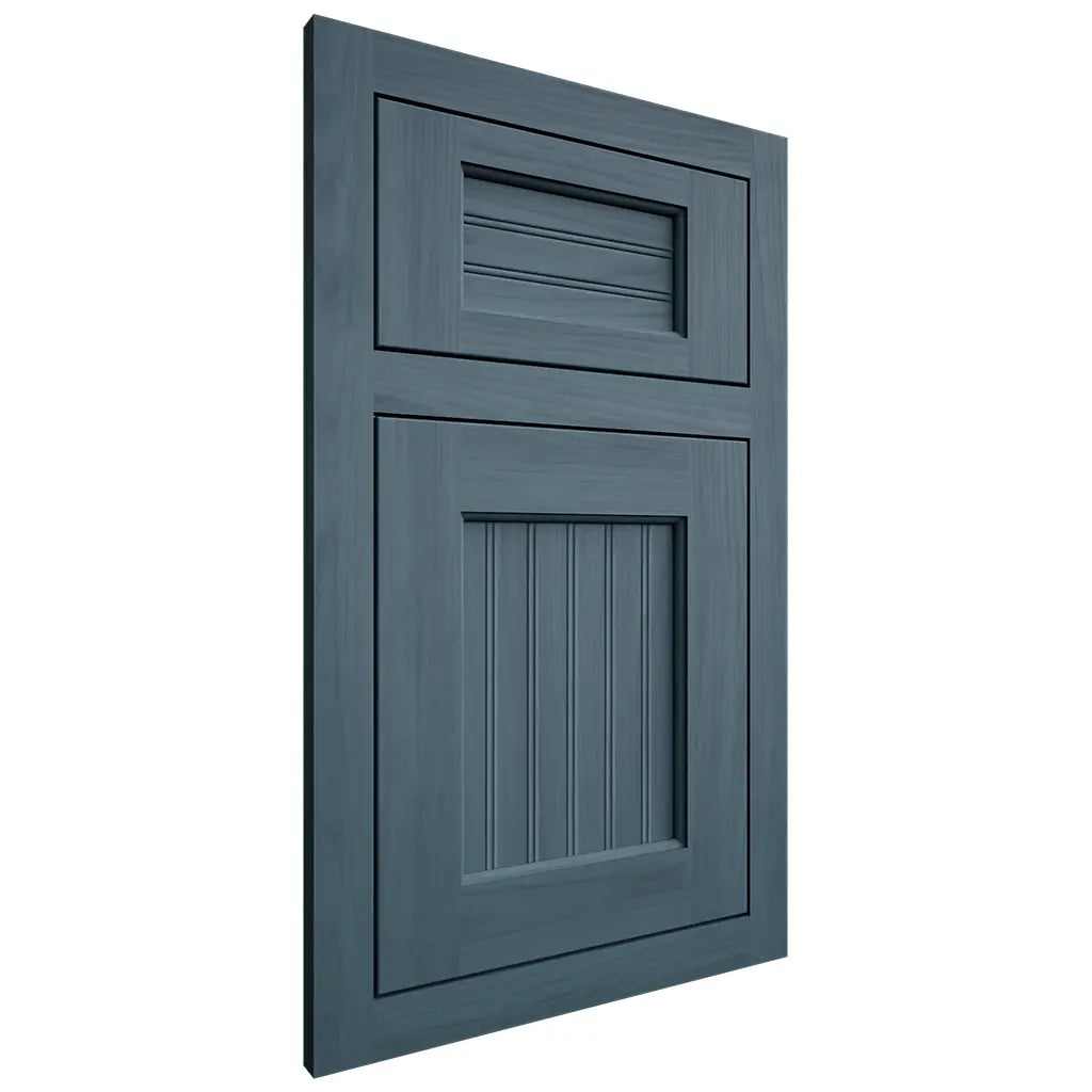 Shiloh Cabinetry Flush Inset Beaded Century Hickory Plain Cut Hudson Door