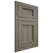 Shiloh Cabinetry Flush Inset Beaded Century Hickory Plain Cut Thyme Door