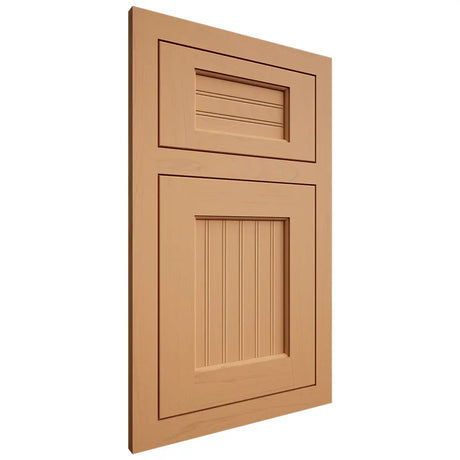 Shiloh Cabinetry Flush Inset Beaded Century Maple Plain Cut Golden Door