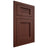 Shiloh Cabinetry Flush Inset Beaded Century Maple Plain Cut Sable Door