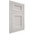 Shiloh Cabinetry Flush Inset Beaded Century Paintable Beige Door