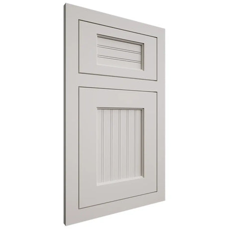 Shiloh Cabinetry Flush Inset Beaded Century Paintable Beige Door