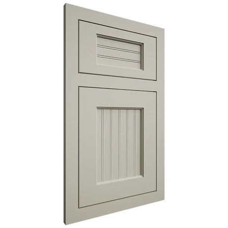 Shiloh Cabinetry Flush Inset Beaded Century Paintable Clary Sage Door