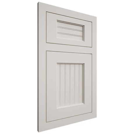 Shiloh Cabinetry Flush Inset Beaded Century Paintable Eggshell Door