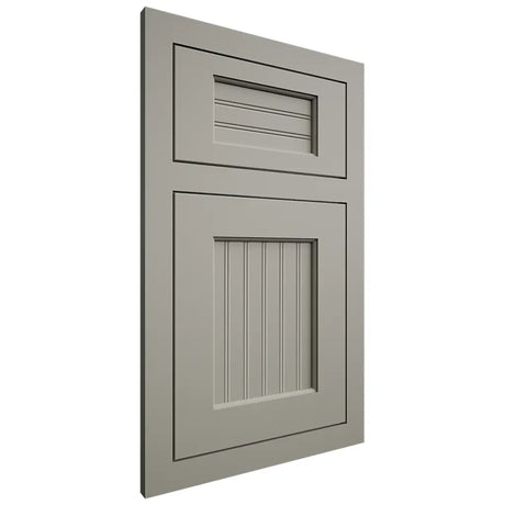 Shiloh Cabinetry Flush Inset Beaded Century Paintable Evergreen Fog Door