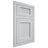 Shiloh Cabinetry Flush Inset Beaded Century Paintable Niebla Azul Door