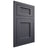 Shiloh Cabinetry Flush Inset Beaded Century Paintable Outerspace Door