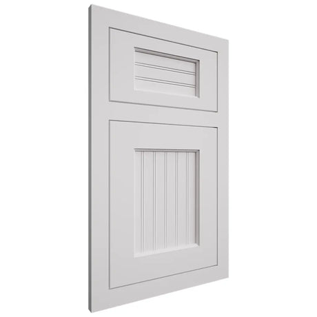 Shiloh Cabinetry Flush Inset Beaded Century Paintable Pure White Door