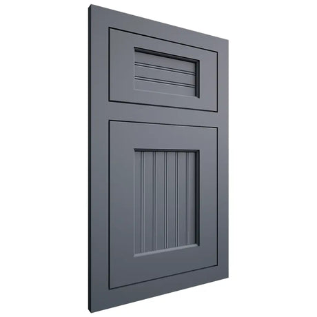 Shiloh Cabinetry Flush Inset Beaded Century Paintable Slate Tile Door