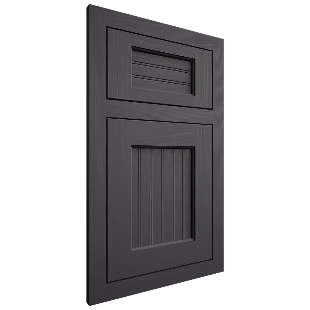Shiloh Cabinetry Flush Inset Beaded Century Poplar Plain Cut Cadet Door