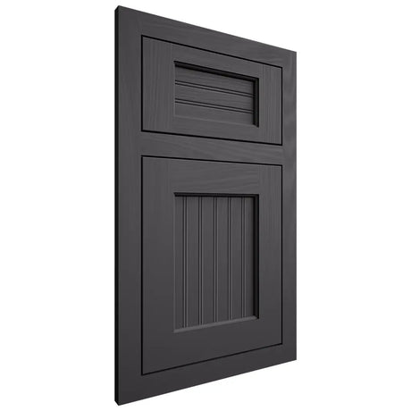 Shiloh Cabinetry Flush Inset Beaded Century Poplar Plain Cut Cadet Door