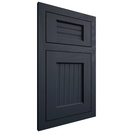 Shiloh Cabinetry Flush Inset Beaded Century Poplar Plain Cut Hudson Door