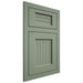 Shiloh Cabinetry Flush Inset Beaded Century Poplar Plain Cut Moss Door