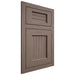 Shiloh Cabinetry Flush Inset Beaded Century Poplar Plain Cut River Rock Door