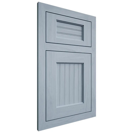 Shiloh Cabinetry Flush Inset Beaded Century Poplar Plain Cut Sky Door