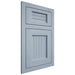 Shiloh Cabinetry Flush Inset Beaded Century Poplar Plain Cut Sky Door