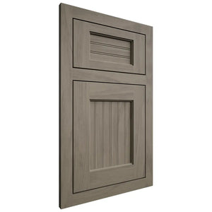 Shiloh Cabinetry Flush Inset Beaded Century Poplar Plain Cut Sterling Door