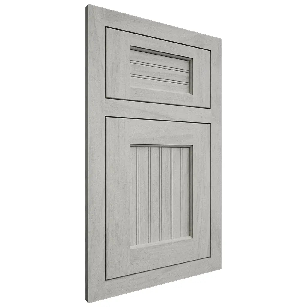 Shiloh Cabinetry Flush Inset Beaded Century Poplar Plain Cut Stratus Door