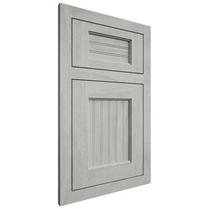 Shiloh Cabinetry Flush Inset Beaded Century Poplar Plain Cut Stratus Door