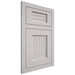 Shiloh Cabinetry Flush Inset Beaded Century White Oak Plain Cut Cotton Door