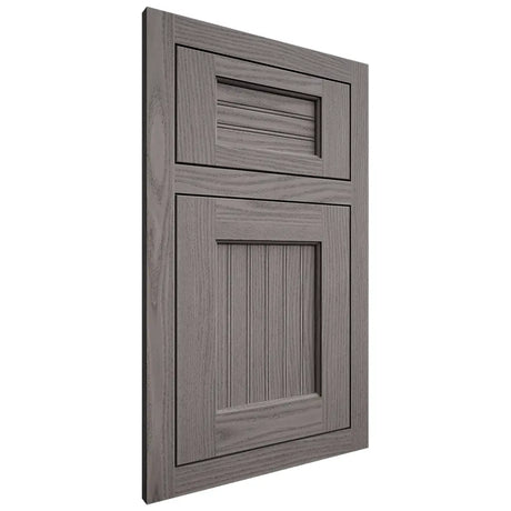 Shiloh Cabinetry Flush Inset Beaded Century White Oak Plain Cut Flagstone Door