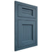 Shiloh Cabinetry Flush Inset Beaded Century White Oak Plain Cut Hudson Door