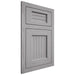 Shiloh Cabinetry Flush Inset Beaded Century White Oak Plain Cut Stratus Door