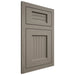 Shiloh Cabinetry Flush Inset Beaded Century White Oak Plain Cut Thyme Door