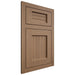 Shiloh Cabinetry Flush Inset Beaded Century White Oak Quarter Sawn Medium Door