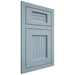 Shiloh Cabinetry Flush Inset Beaded Century White Oak Quarter Sawn Sky Door